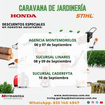 Caravana de Jardinería: Stihl y Honda