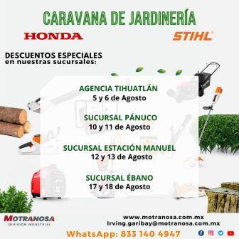 Caravana de Jardinería: Stihl y Honda